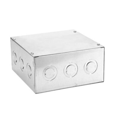 Caja de paso galvanizada 12"x8"x6" U.S.A.