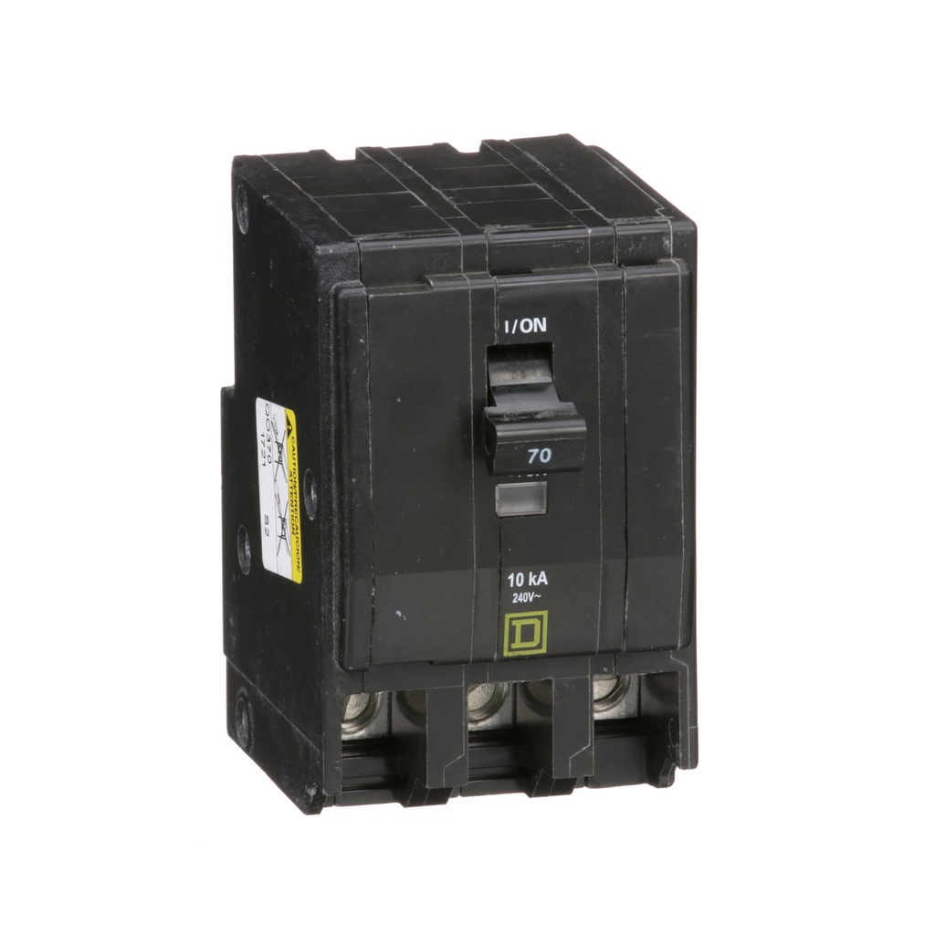 Breaker termomagnético de enchufar QO370, 3P, 70A, 120/240V, 10kA