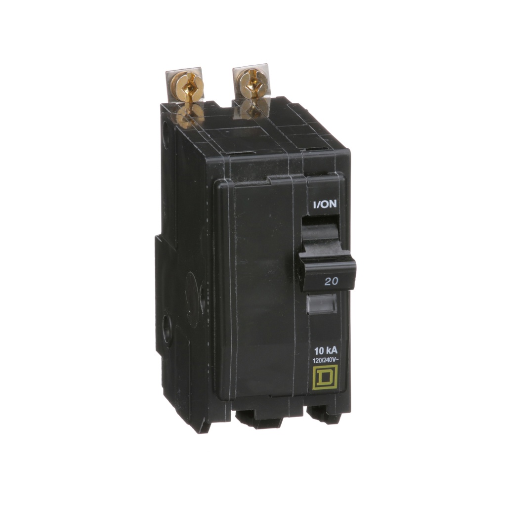 Breaker termomagnético atornillado QOB220, 2P, 20A, 120/240V, 10kA