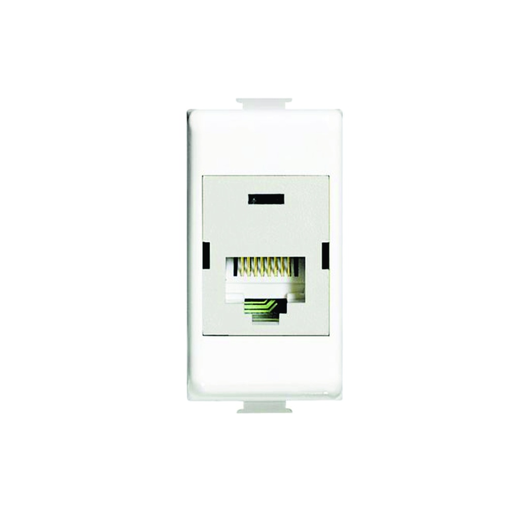 BTICINO Conector RJ45 110 UTP categoría 5E, blanco