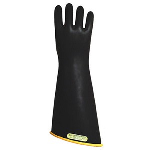 SALISBURY Guantes de hule de protección Cl2, 20Kv, talla 9.5