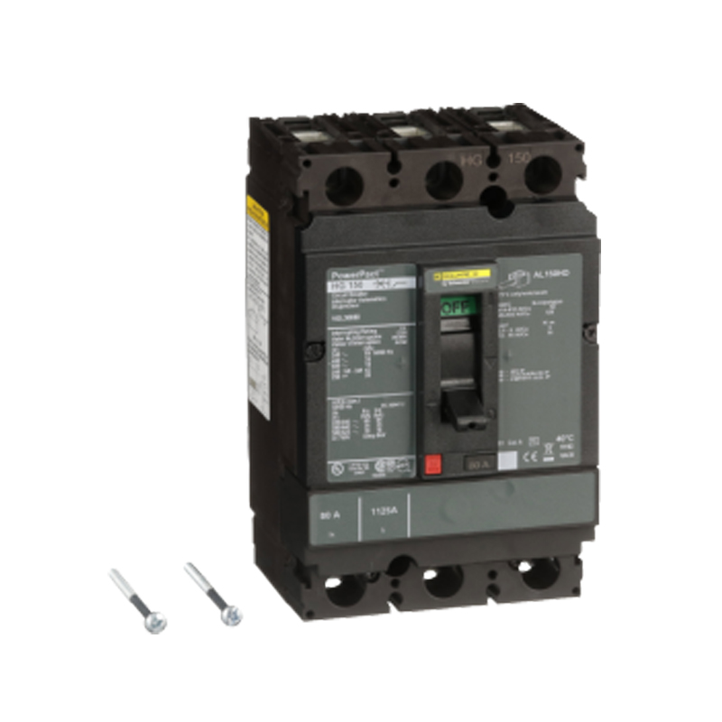 Breaker termomagnético industrial HGL36050, 3P, 50A, 600V, 18kA