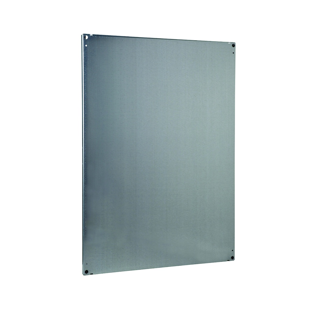 Placa ciega de montaje de acero galvanizado NSYMP208, 2000 x 800mm, para gabinetes Spacial SF/SM/SFX/SMX