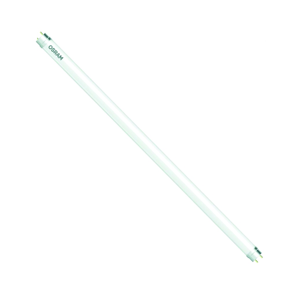 OSRAM Tubo LED T8, vidrio, 48", 16W, 1600Lms, 120-277V, 3000K, luz cálida