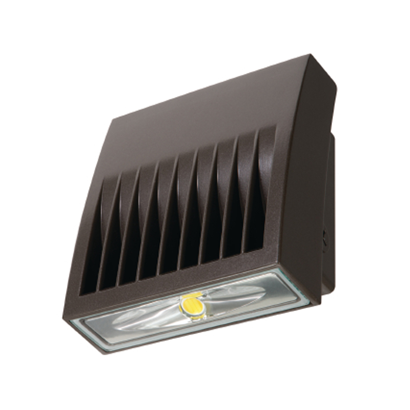 COOPER Luminaria LED Wallpack 20W, 1361Lms, 120-277V, 5000K, luz blanca,housing café