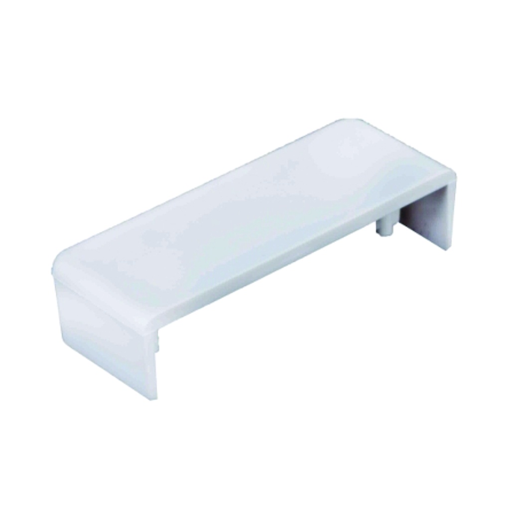 DEXSON Tapa final blanco de 32mm x 12mm