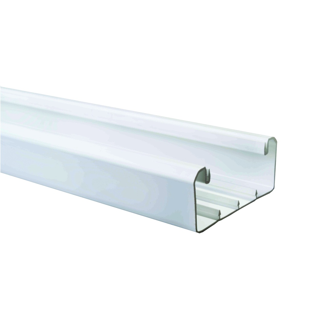 DEXSON Canaleta blanca de 100mm x 45mm x 2 metros