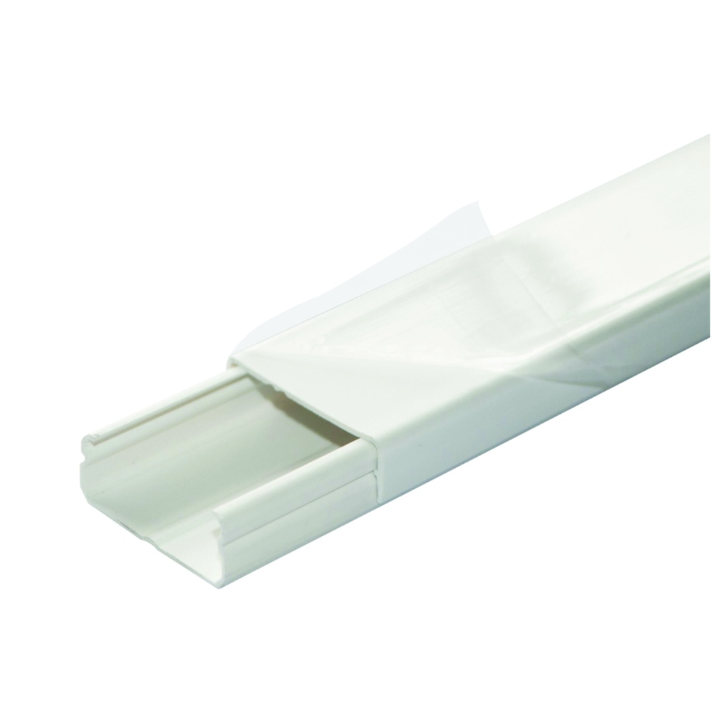 DEXSON Canaleta blanca de 32mm x 12mm x 2 metros