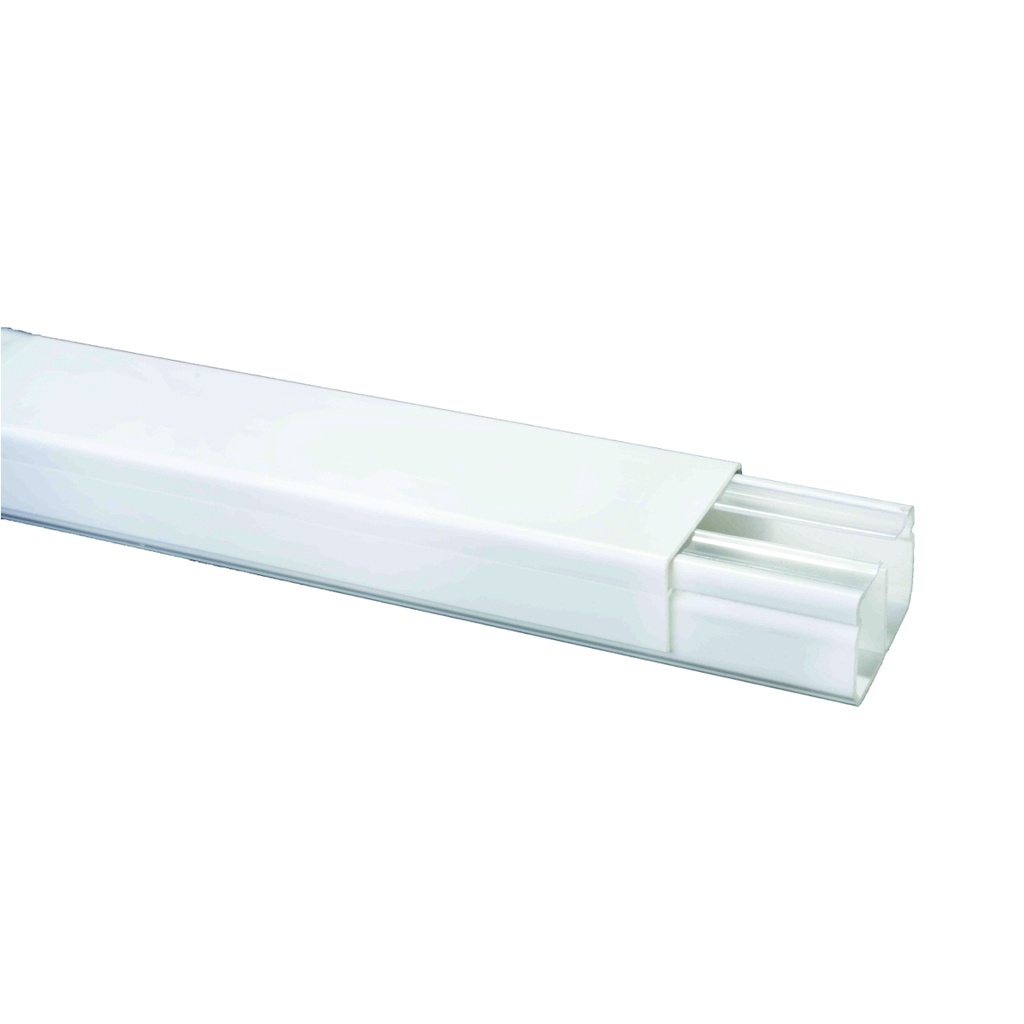 DEXSON Canaleta blanca de 40mm x 25mm x 2 metros