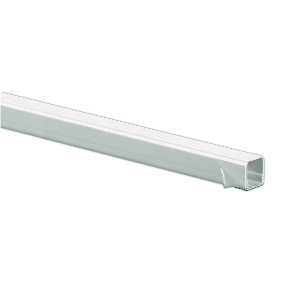 DEXSON Canaleta blanca de 40mm x 40mm x 2 metros