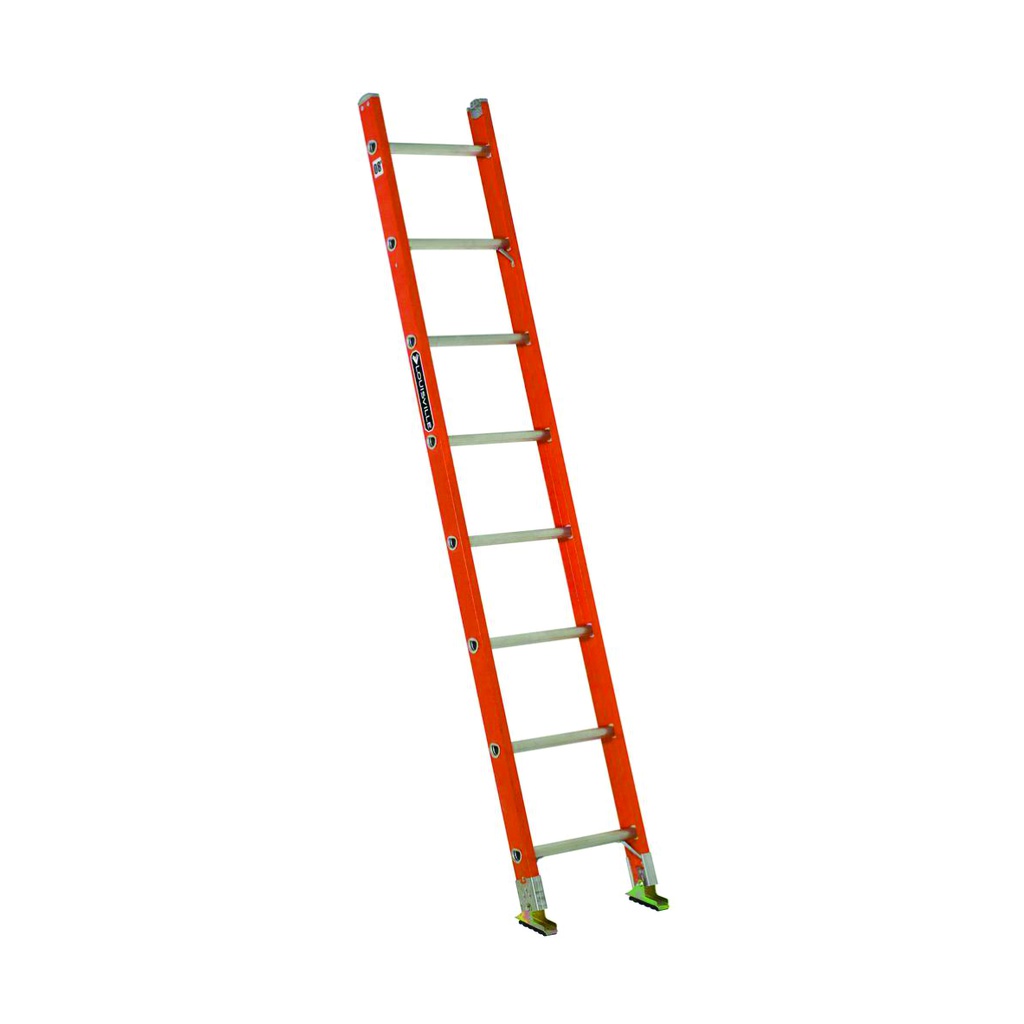 LOUISVILLE FE3112 Escalera de fibra de vidrio 1 sección 8' 300lbs