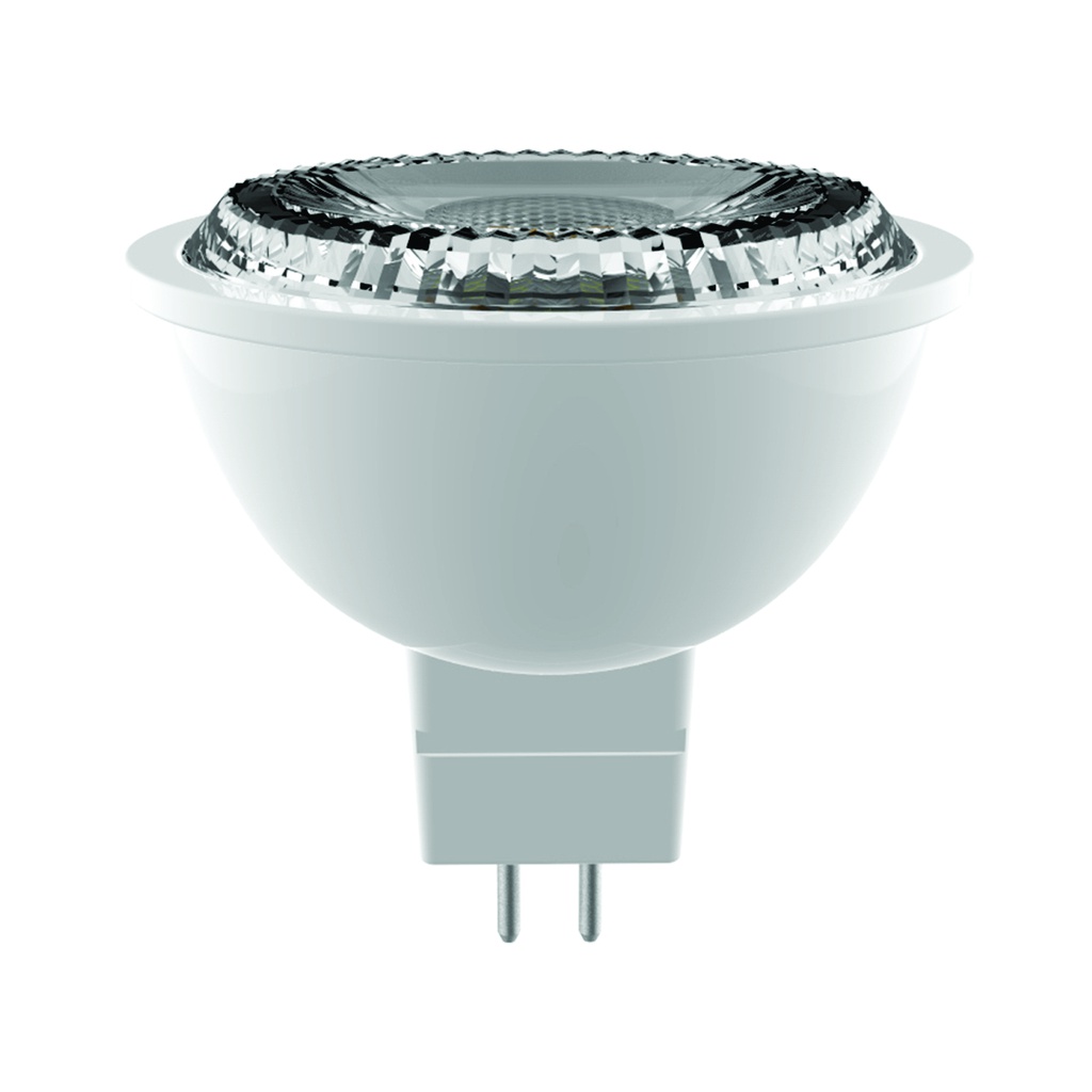 Bombillo LED MR16, 7W, 550Lms, 100-240V, 3000K, 20,000hrs, GU5.3, CE