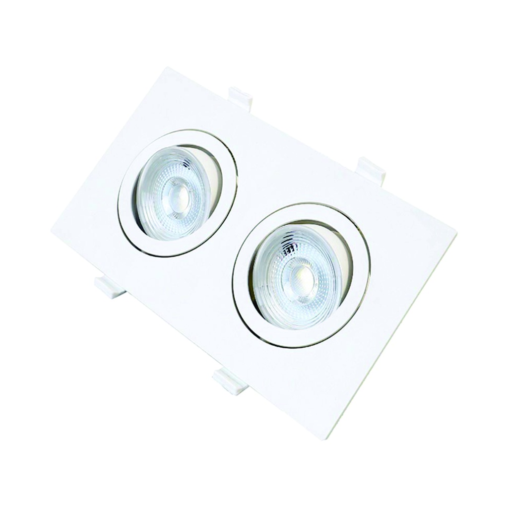 Spot LED doble PAR20 25W, 2000Lms, 100-240V, 3000K, 20,000hrs, CE