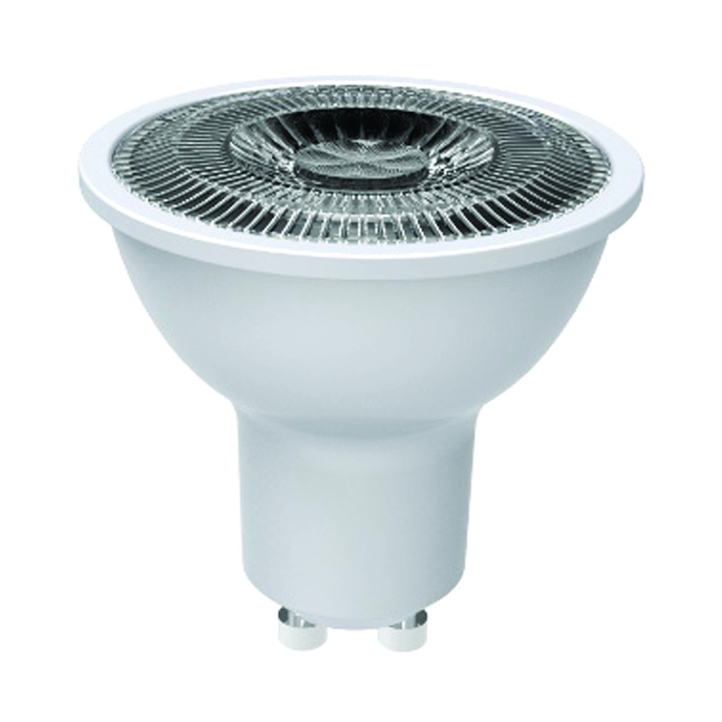 Bombillo LED MR16, 7W, 550Lms, 100-240V, 3000K, 20,000hrs, GU10, CE