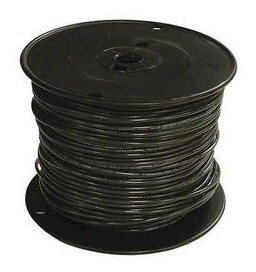 [CAB.01.039] [027043NG-B] Cable THHN 10 Awg negro bobina 152.4 metros