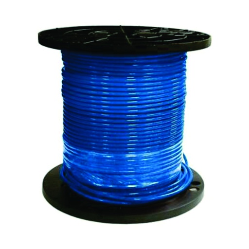 [CAB.01.143] [027053AZ-B] Cable THHN 8 Awg azul bobina 152.4 metros
