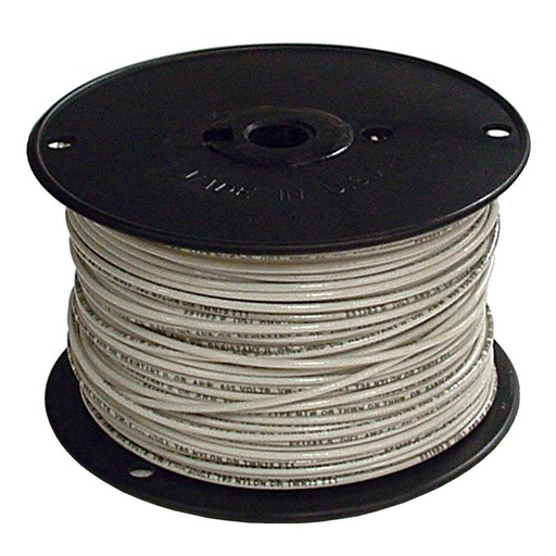 [CAB.01.056] Cable THHN 12 Awg blanco bobina 152.4 metros