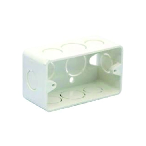 [CAN.04.004] [58361P] Caja rectangular PVC 2"x4"