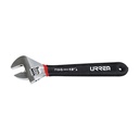 URREA Llave ajustable 10" ruber grip