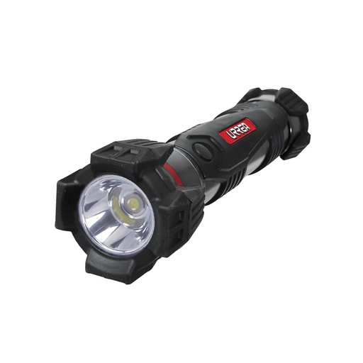 [HER.04.465] [7L2D] URREA Linterna 1 LED 2 pilas "D" uso pesado