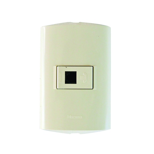 [WIR.03.023] [AE2082EM] BTICINO Toma telefónico RJ11 4 hilos marfil