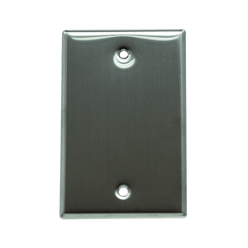 [WIR.04.044] [BC-1] Placa ciega metálica para intemperie de 2" x 4"