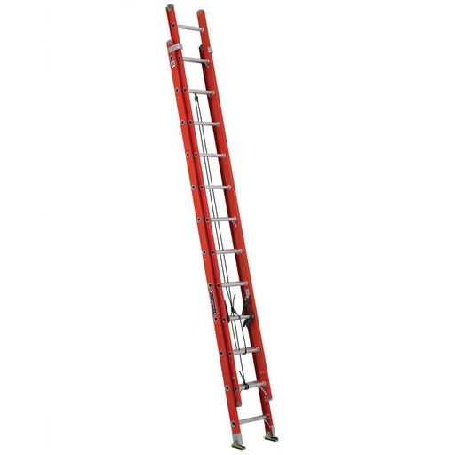 [HER.04.019] LOUISVILLE FE3224 Escalera de fibra de vidrio de extensión 24' 300lbs