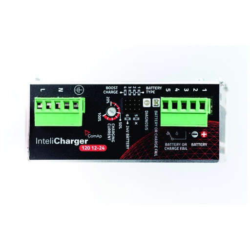 [GYC.01.015] [ICHG-120-1224] ComAp Battery charger 12-24vdc rovac 6/5