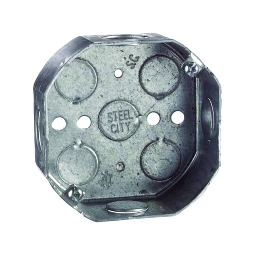 [CAN.01.034] [54151-3/4_UL] Caja octagonal KO  ¾" profundidad 1½"