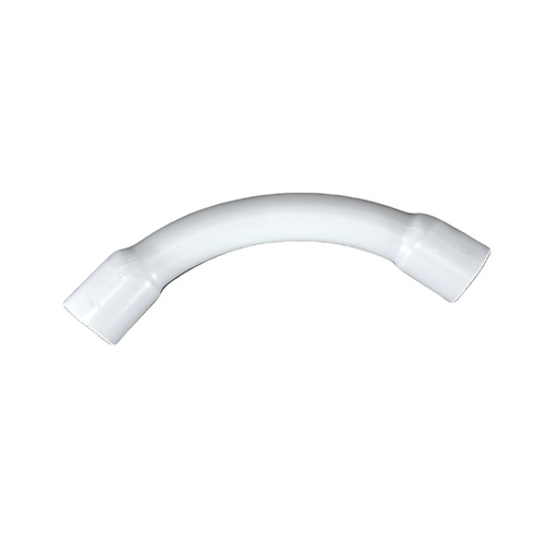 [CAN.10.007] Curva PVC eléctrico C-40 de ½" 90° Bell