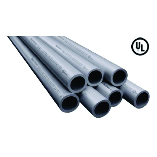 [CAN.10.026] [PVCE-40-11/2] Tubería PVC eléctrico C-40 de 1½" x 10' UL