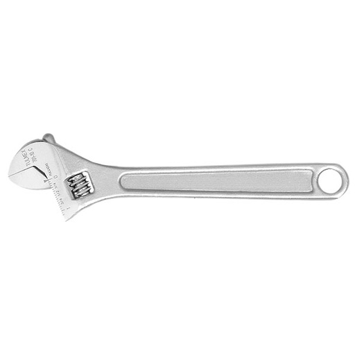 [HER.04.451] [D701-10C] TULMEX Llave ajustable pavonada con mango cubierto de 10''