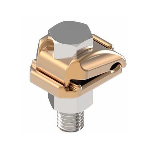 [DIS.07.012] [GC141A-G2] HUBBELL Grapa de conexión a tierra para cable de cobre a ¼"plano
