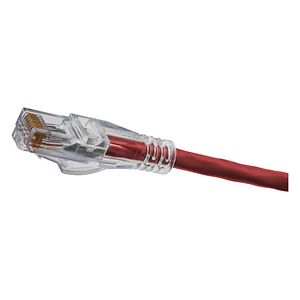 [COM.01.284] [HC5ER10] PREMISE Patch cord categoría 5E rojo de 10 pies