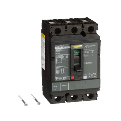 [DIS.01.453] Breaker termomagnético industrial HGL36050, 3P, 50A, 600V, 18kA