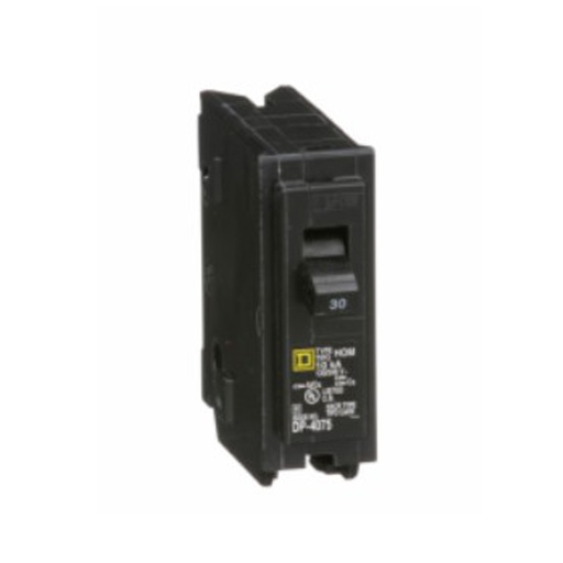 [DIS.06.051] [HOM130] Breaker termomagnético de enchufar HOM130, 1P, 30A, 120/240VAC, 10kA, HomeLine®