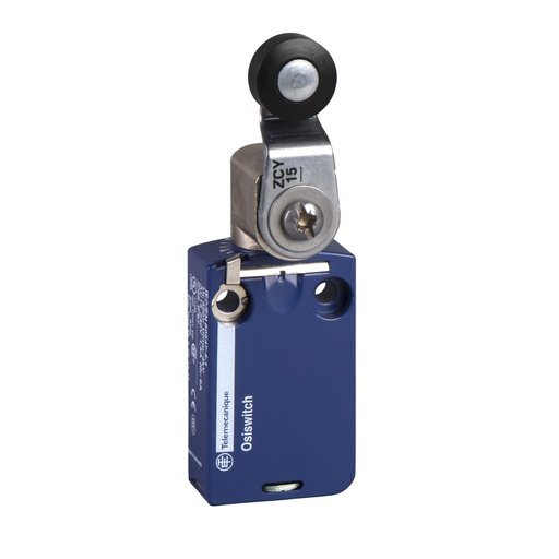 [AUT.02.063] [XCMD2115L1] Interruptor de final de carrera XCMD2115L1 con palanca de rodillo termoplástico, 1NC + 1NO, cable 1 metro, OsiSense XC