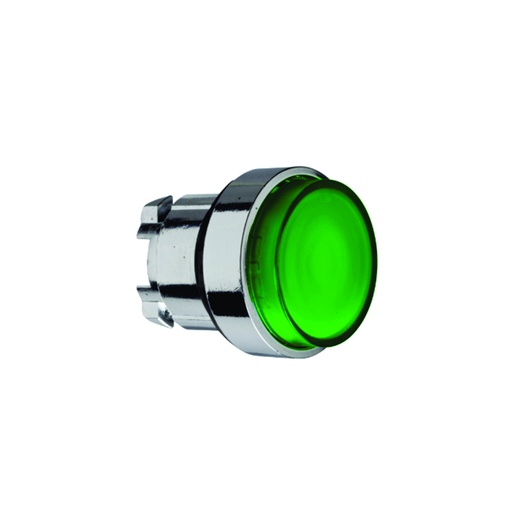 [AUT.04.051] [ZB4BH33] Cabeza para pulsador iluminado LED integrado, verde, 22mm, Harmony XB4