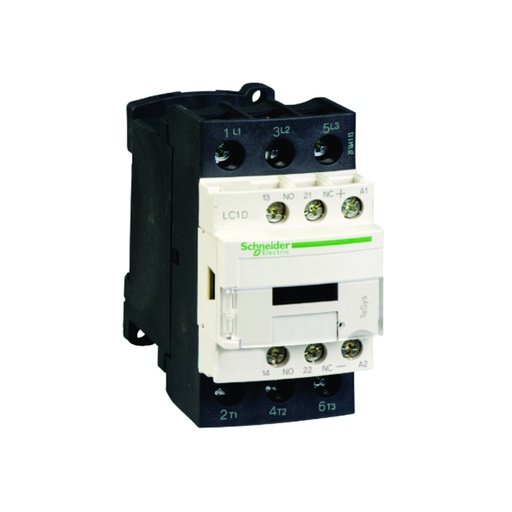 [AUT.01.284] Contactor 25A, 3P, bobina de 125V DC, AC-3 <=440V, 60HZ, 1NA+1NC, TeSys D