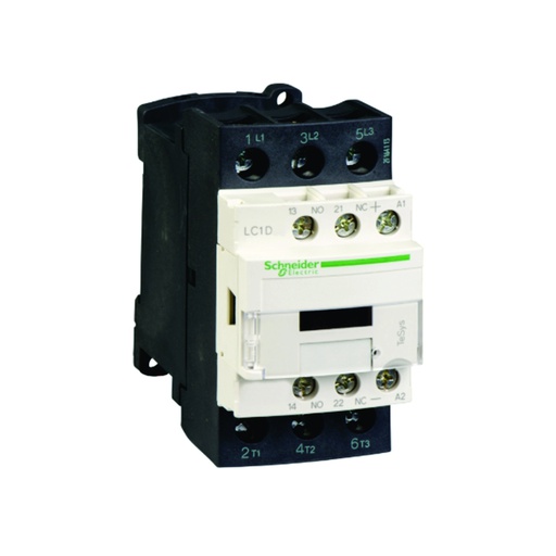 [AUT.01.288] Contactor 32A, 3P, bobina de 125V DC, AC-3 <=440V, 60HZ, 1NA+1NC, TeSys D