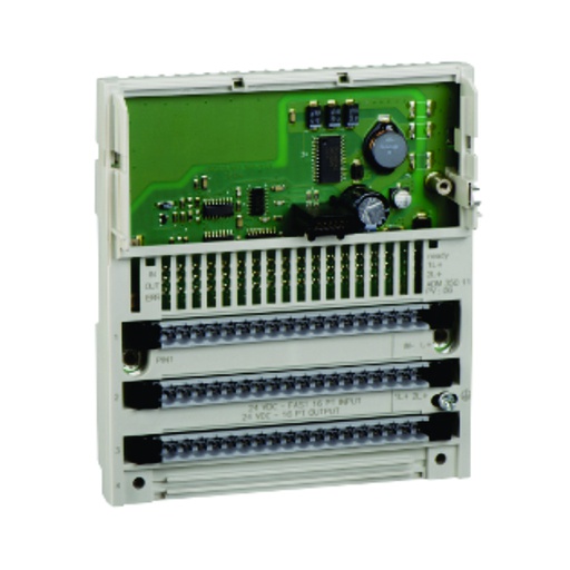 [AUT.09.034] [170ADM35010] Base E/S discreta para plataforma de automatización ModiconMomentum, 16 entradas 24 V DC, 16 salidas estado sólido, 24V DC