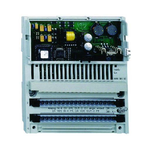 [AUT.09.037] Base E/S discreta y analógica para plataforma de automatización Modicon Momentum distribuidas, 4 E/2 S discretas, 4 E/2S analógicas, 24V DC