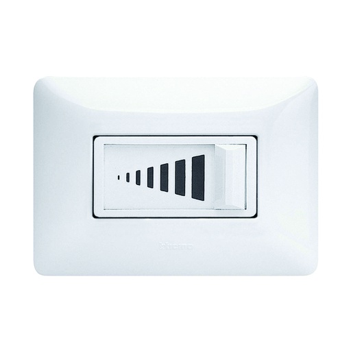 [AUT.01.349] BTICINO Matix Dimmer deslizable para cargas resistivas 1000W, 127/277V,blanco.