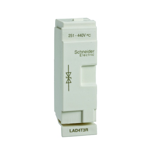 [AUT.01.550] [LAD-4VG] Módulo supresor varistor LAD4VU, 50→127V CA, TeSys D
