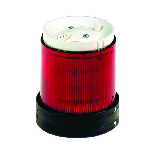 [AUT.04.185] [XVBC5G4] Unidad iluminada intermitente para banco de indicadores LEDintegrado, rojo, plástico, 70mm, 120V CA, Harmony XVB Universal