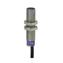 XS612B1PBL2 Sensor de proximidad inductivo XS6 M12, L54mm, metálico, Sn 4mm, 12→48VDC, cable 2 metros, OsiSense XS