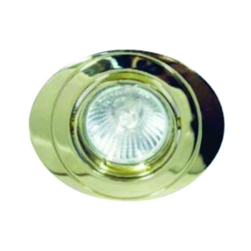 [ILU.01.1179] [045736525] SYLVANIA Spot DI-142, 5.5" para MR16, 50W máximo, 120V, color dorado