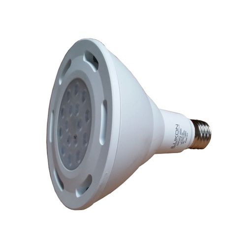 [ILU.04.081] [95038160A] ILUKON Bombillo LED tipo reflector PAR38, 16W, 1300Lms, 6500K, luz blanca, 40°