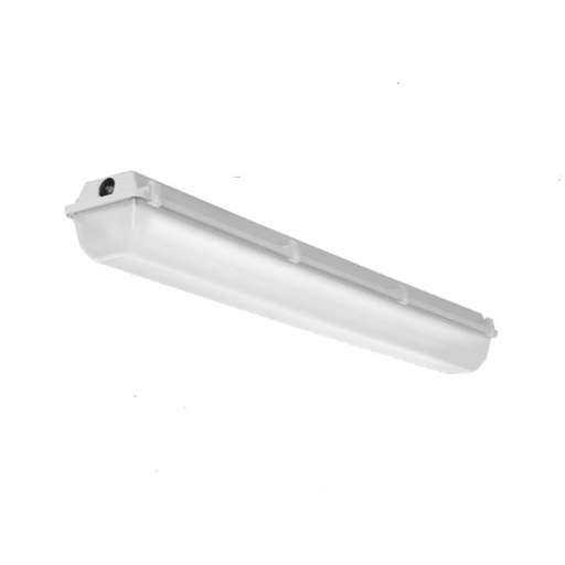 [ILU.02.075] LITHONIA Luminaria LED sellada de 4' acrílico de lente profundo 3000Lms, 5700K, luz blanca