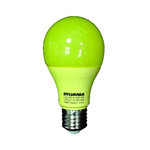 [ILU.06.675] SYLVANIA Bombillo LED amarillo 5W, 120V